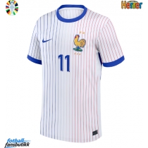 Frankrike Ousmane Dembele #11 Bortedrakt EM 2024 Kortermet